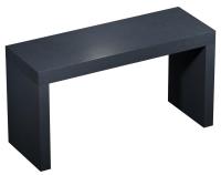 Набор 3 в 1 Wellsee Genuine Tree 162008002, столешница под раковину 1 шт (140 х 50 см), опора для столешницы 2 шт, структурный антрацит