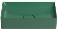 Накладная раковина Wellsee Pure BY Wellsee 150706000 50 см темно-зеленый