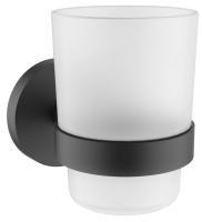 Стакан для зубных щеток с держателем Wellsee Finishing Touch 182507000, черный