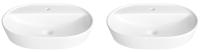 Набор 2 в 1 Wellsee Calin 150201001, накладные раковины 2 шт, 60 см