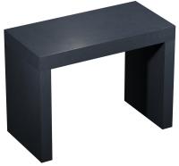 Набор 3 в 1 Wellsee Genuine Tree 162006002, столешница под раковину 1 шт (100 х 50 см), опора для столешницы 2 шт, структурный антрацит