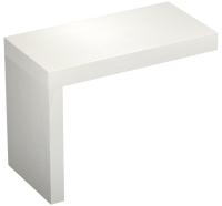 Набор 2 в 1 Столешница под раковину (80 х 50 см) + опора для столешницы Wellsee Genuine Tree 162001001, белый