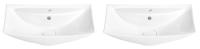 Набор 2 в 1 Wellsee Cerulean 151001001, накладные раковины 2 шт, 60 см