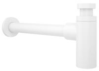Сифон для раковины Wellsee Drainage System 182108000, латунь, матовый белый