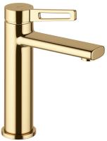 Смеситель для раковины Wellsee ONCE! and forever 182403000, золотой
