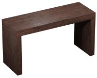 Набор 3 в 1 Wellsee Genuine Tree 162016002, столешница под раковину 1 шт (140 х 50 см), опора для столешницы 2 шт, темный дуб Гварнери