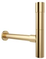 Сифон для раковины Wellsee Drainage System 182116000, латунь, золото