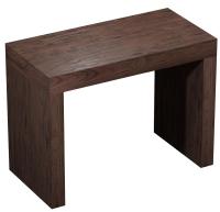 Набор 3 в 1 Wellsee Genuine Tree 162013002, столешница под раковину 1 шт (80 х 50 см), опора для столешницы 2 шт, темный дуб Гварнери