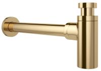 Сифон для раковины Wellsee Drainage System 182106000, латунь, золото