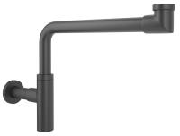 Сифон для раковины Wellsee Drainage System 182125000, латунь, матовый черный