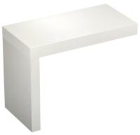 Набор 2 в 1 Wellsee Genuine Tree 162002001, столешница под раковину (100 х 50 см), опора для столешницы, структурный белый