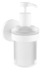 Дозатор для жидкого мыла с держателем Wellsee Finishing Touch 182515000, белый
