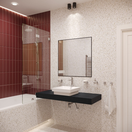 Влагостойкое зеркало Wellsee 7 Rays' Spectrum 172200280, 50 х 50 см