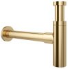 Сифон для раковины Wellsee Drainage System 182121000, латунь, золото
