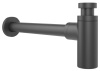 Сифон для раковины Wellsee Drainage System 182105000, латунь, матовый черный