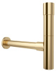 Сифон для раковины Wellsee Drainage System 182116000, латунь, золото