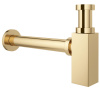 Сифон для раковины Wellsee Drainage System 182111000, латунь, золото