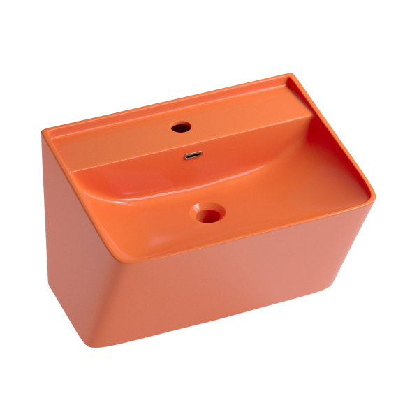Набор 2 в 1 Wellsee FR.Euphoria 150104001, подвесные раковины 2 шт, 51 см, оранжевый