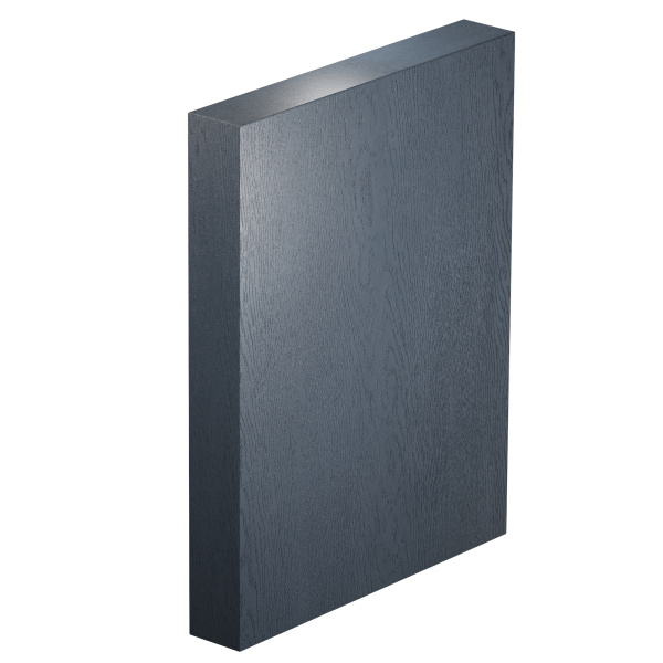 Набор 2 в 1 Wellsee Genuine Tree 162006001, столешница под раковину (100 х 50 см), опора для столешницы, структурный антрацит