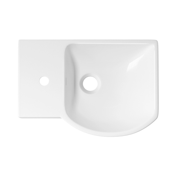 Подвесная/накладная раковина Wellsee WC Area 151808000 45 см