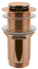 Донный клапан для раковины без перелива Wellsee Drainage System 182137000, латунь, розовое золото
