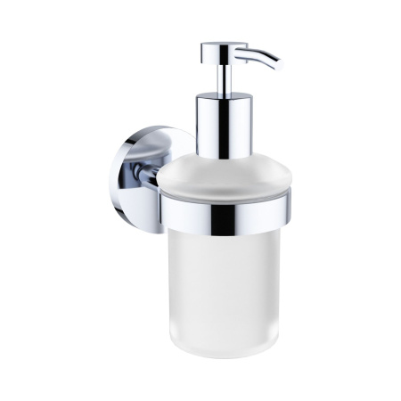 Набор аксессуаров для ванной комнаты 5 в 1 Wellsee Finishing Touch: дозатор для жидкого мыла, мыльница, крючок 2 шт, стакан для зубных щеток (хром) 182511002