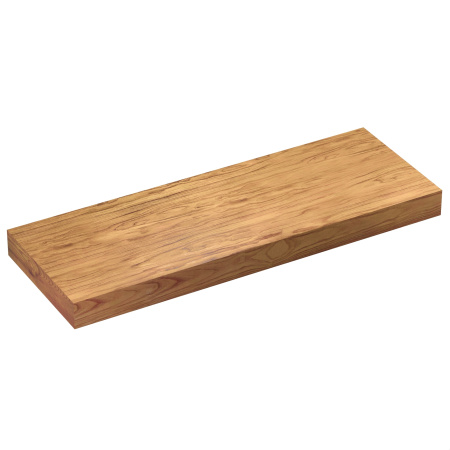 Набор 3 в 1 Wellsee Genuine Tree 162011004, столешница под раковину 1 шт (120 х 50 см, светлый дуб Оксфорд), полотенцедержатель 2 шт (полированная нержавеющая сталь)