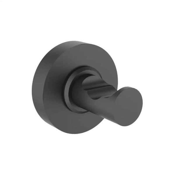 Набор аксессуаров для ванной 2 в 1 Wellsee Finishing Touch: дозатор для мыла и крючок 182512001, черный