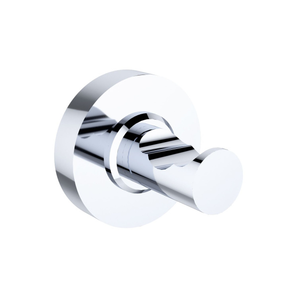 Набор аксессуаров для ванной комнаты 5 в 1 Wellsee Finishing Touch: дозатор для жидкого мыла, мыльница, крючок 2 шт, стакан для зубных щеток (хром) 182511002