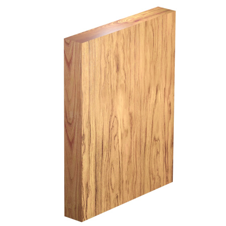 Набор 3 в 1 Wellsee Genuine Tree 162011002, столешница под раковину 1 шт (120 х 50 см), опора для столешницы 2 шт, светлый дуб Оксфорд