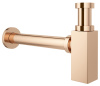 Сифон для раковины Wellsee Drainage System 182112000, латунь, розовое золото